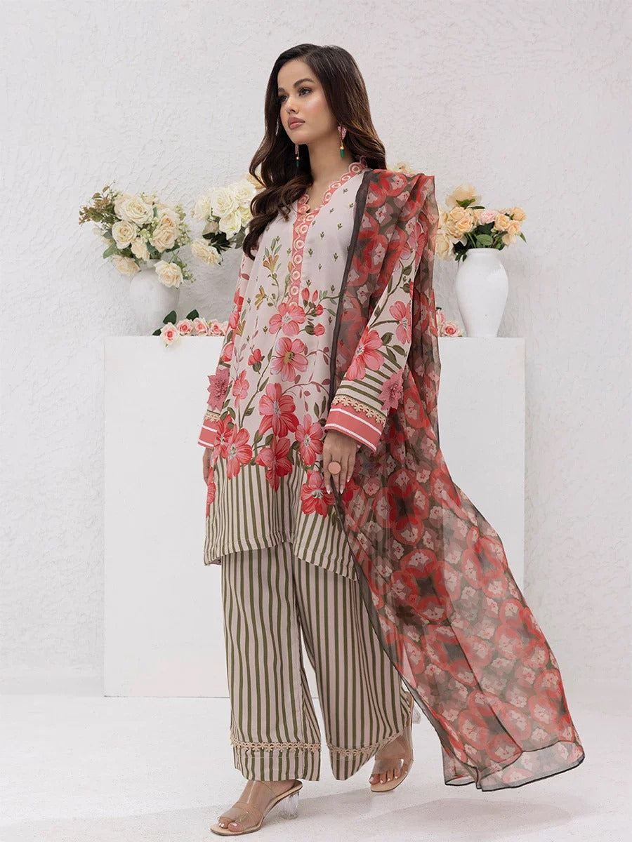Premium 3-Piece Lawn Suit