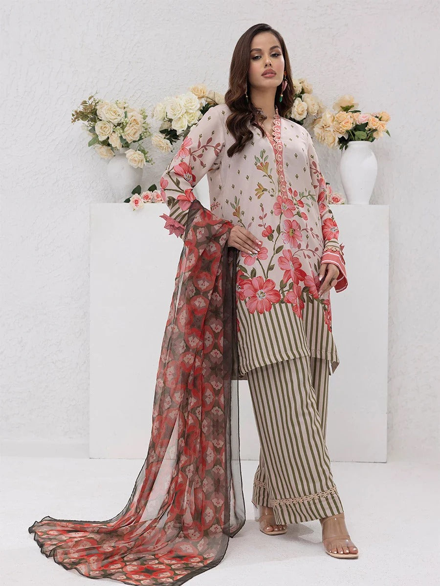 Premium 3-Piece Lawn Suit