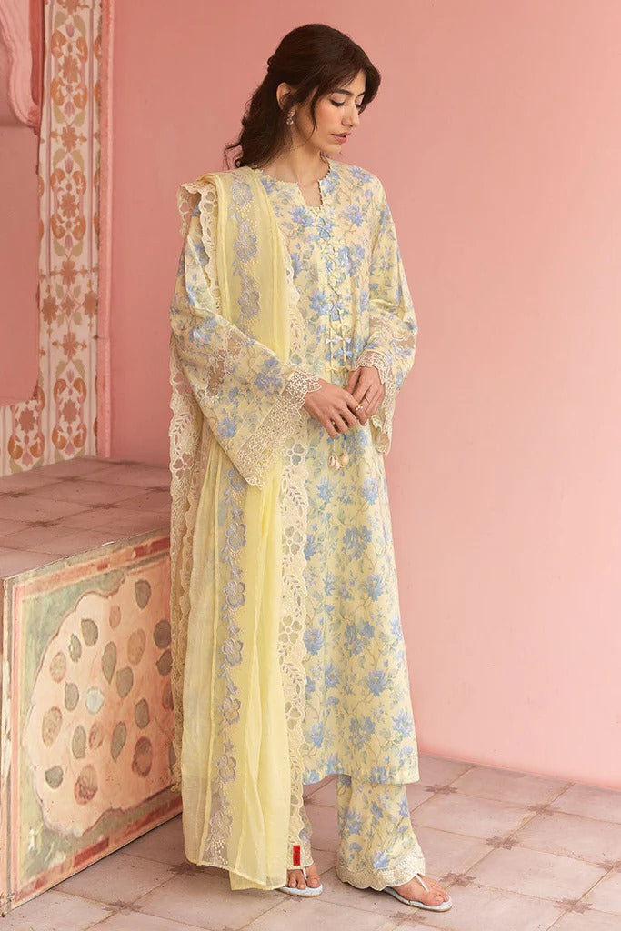 Premium Unstitched 3-Piece Lawn Suit