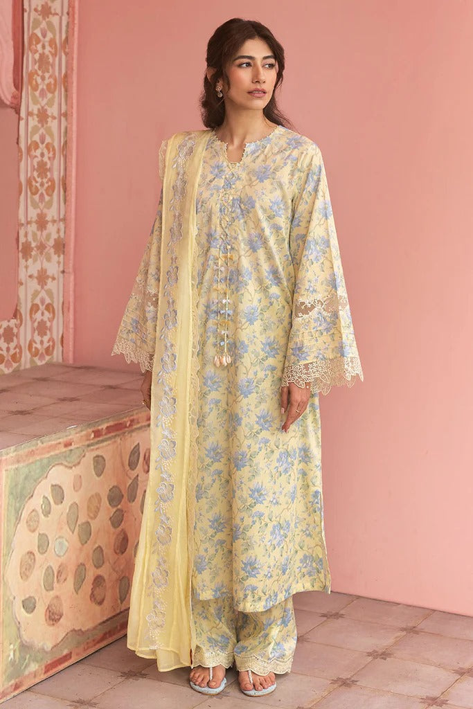 Premium Unstitched 3-Piece Lawn Suit