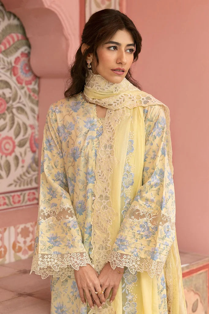 Premium Unstitched 3-Piece Lawn Suit