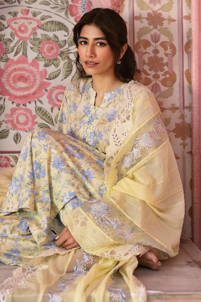 Premium Unstitched 3-Piece Lawn Suit