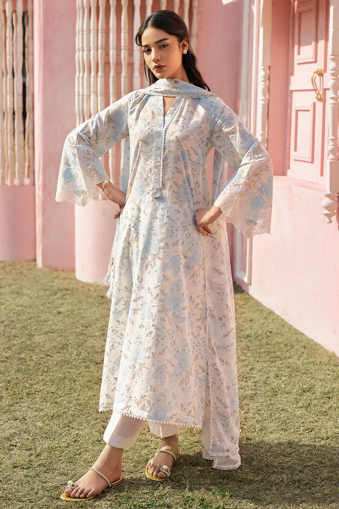 Premium Unstitched 3-Piece Lawn Suit