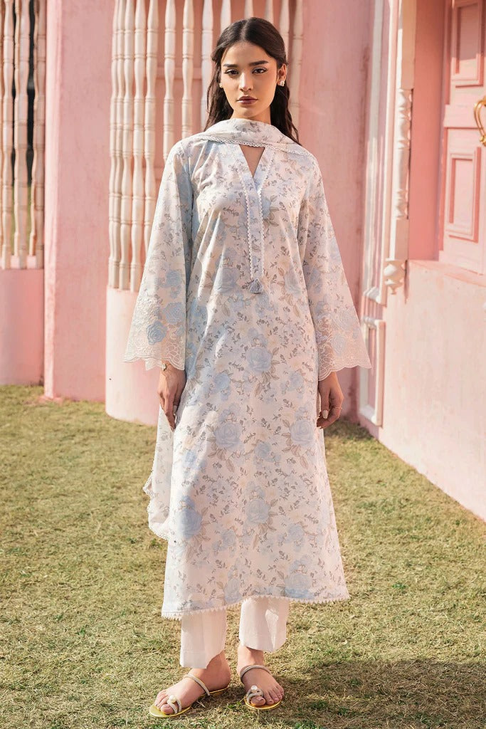Premium Unstitched 3-Piece Lawn Suit