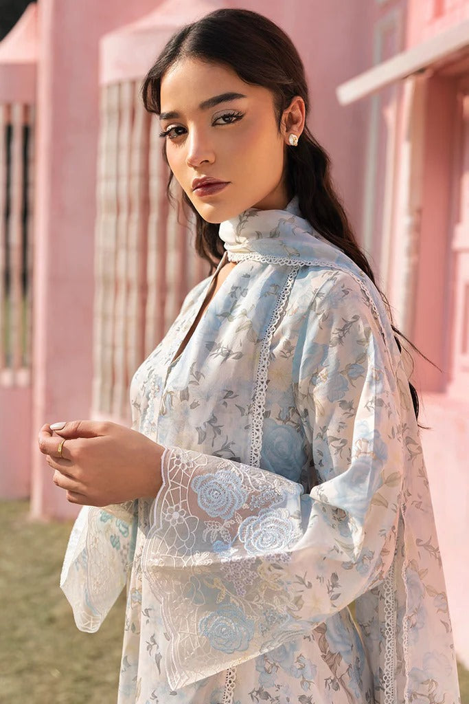 Premium Unstitched 3-Piece Lawn Suit