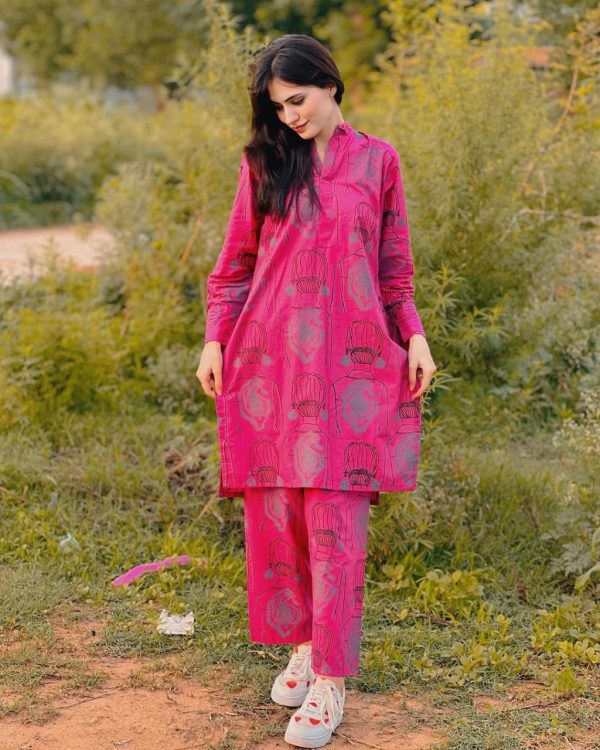 Ethnic Brand Two-Piece Suit (Premium Lilen)