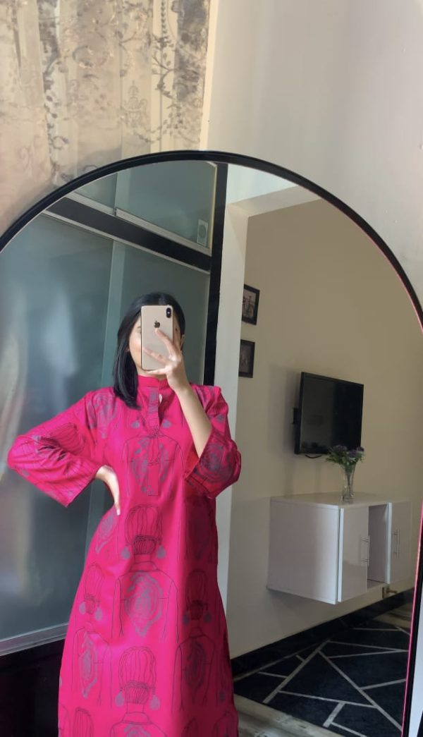 Ethnic Brand Two-Piece Suit (Premium Lilen)