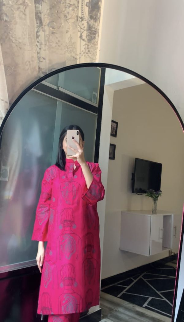 Ethnic Brand Two-Piece Suit (Premium Lilen)