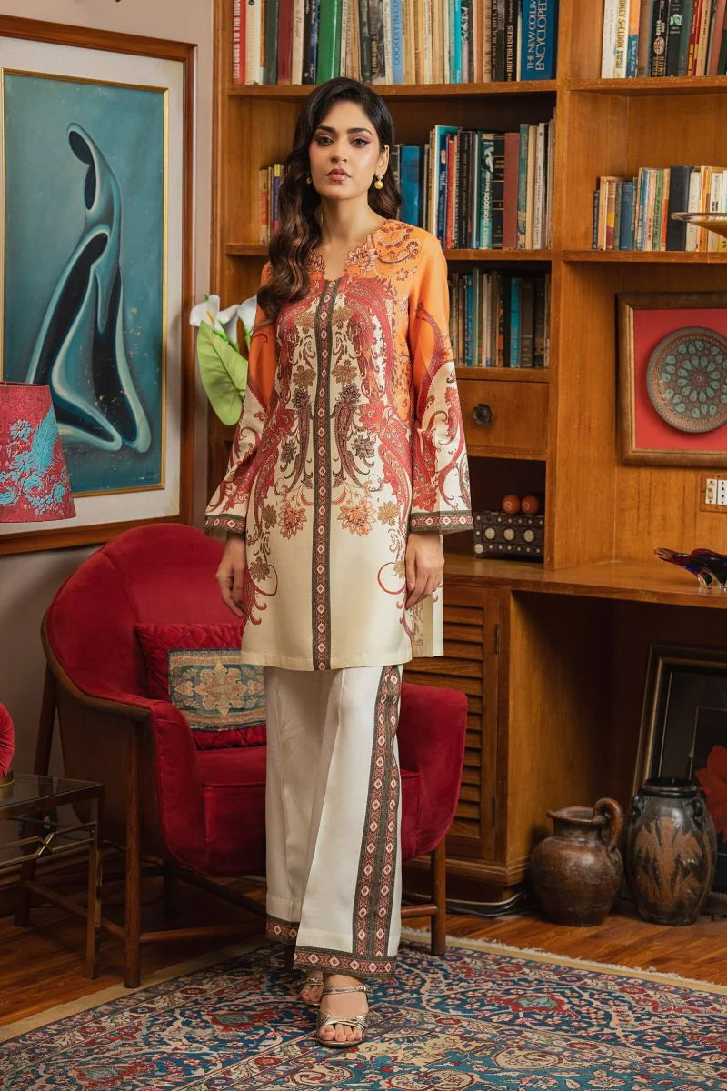 Amber Royale – Khaddi Silk 2PC