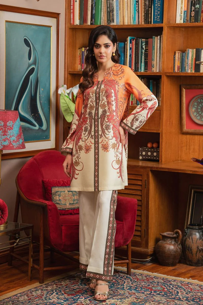 Amber Royale – Khaddi Silk 2PC
