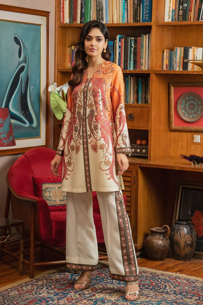 Amber Royale – Khaddi Silk 2PC