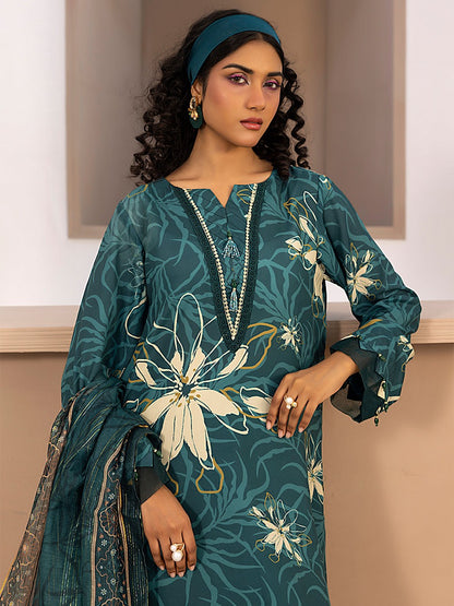 3-Piece Lawn Suit – Elegant & Stylish