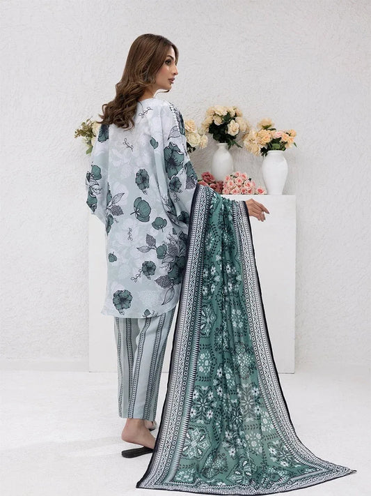 Premium Unstitched 3-Piece Lawn Suit