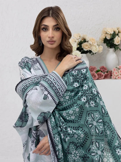 Premium Unstitched 3-Piece Lawn Suit