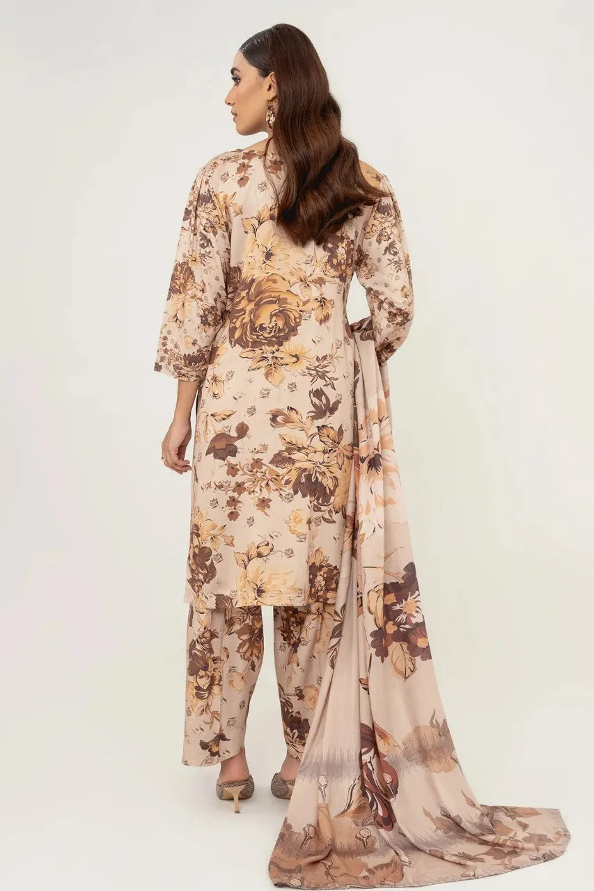 Premium Unstitched 3-Piece Lawn Suit
