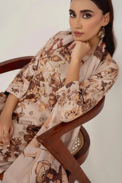 Premium Unstitched 3-Piece Lawn Suit