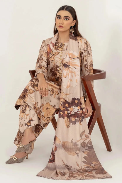 Premium Unstitched 3-Piece Lawn Suit