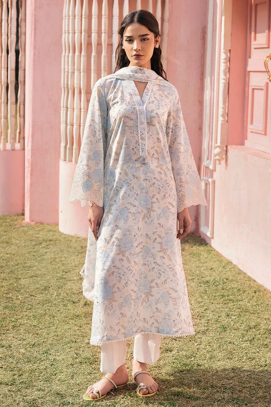 Premium Unstitched 3-Piece Lawn Suit