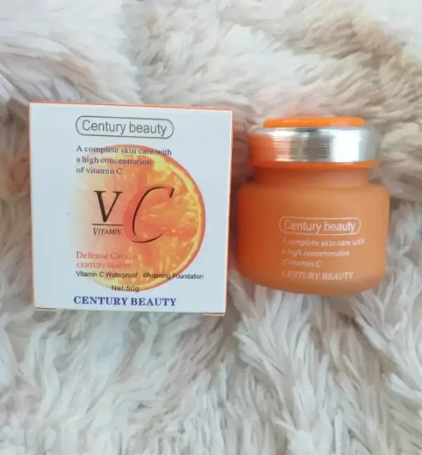 Century Beauty Vitamin C VC Waterproof Foundation – 50g Imported