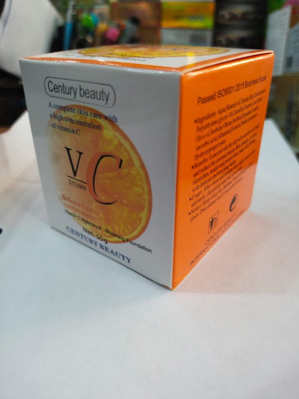 Century Beauty Vitamin C VC Waterproof Foundation – 50g Imported